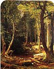 Jasper Francis Cropsey Pool in the Woods painting